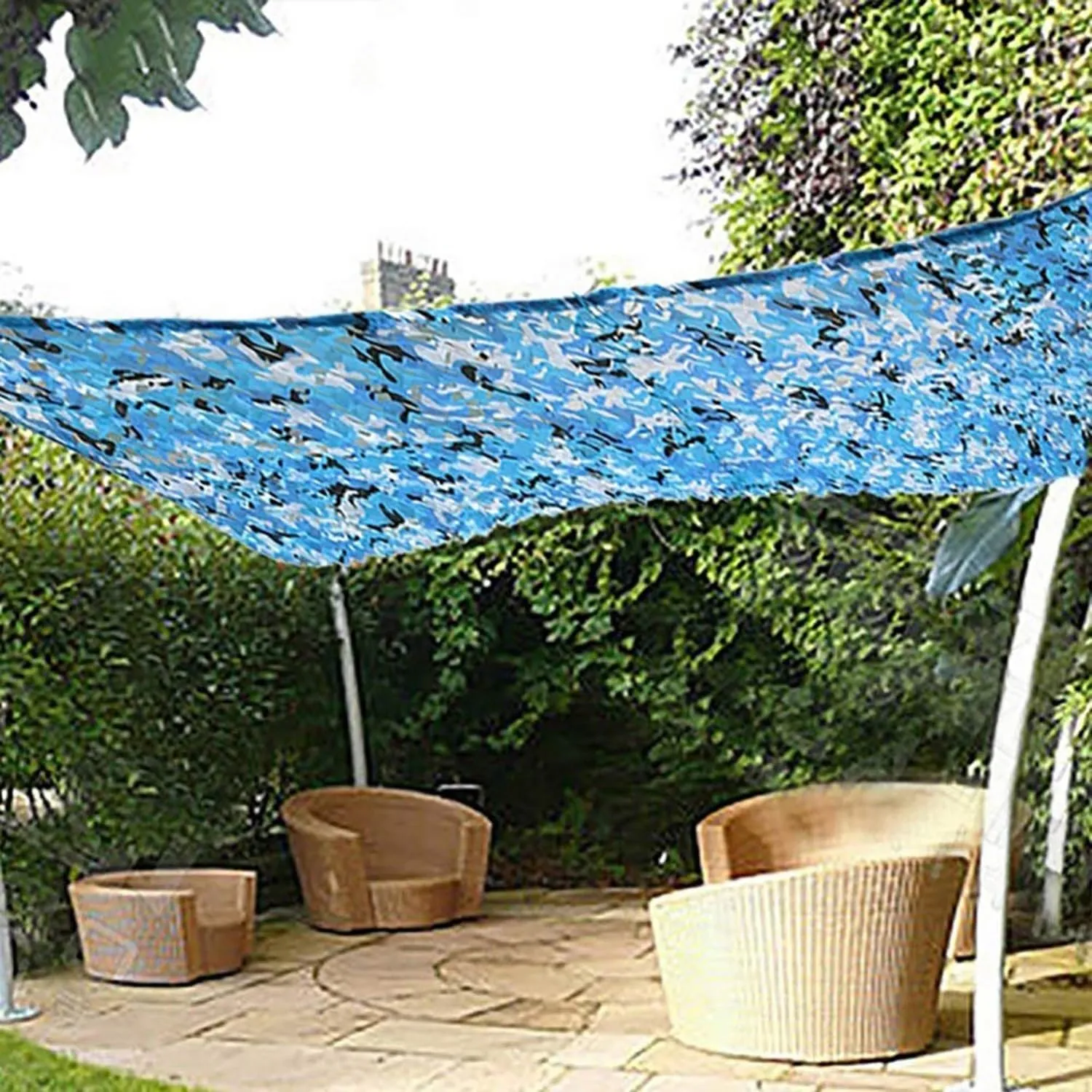 Sun Protection, Wind Protection, dust Protection Woodland Camouflage limestone Netting Camo Net Camo Tarp Camo Tent Camp Netting (2x3/3x4m/4x6m/8x8m) Shade, 