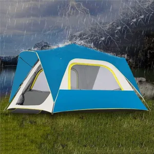 Sunscreen Tent, Camping Automatic Quick-Open Rainproof exchange assume Tent Outdoor Field Beach Seaside 