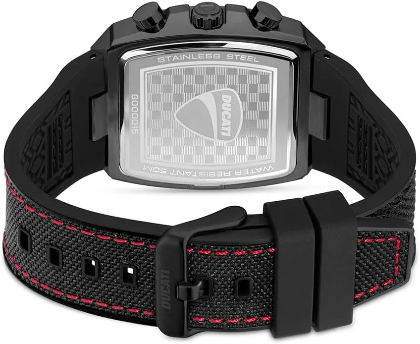 temple vogue permanent Quartz Men's Watch Ducati Chronograph 