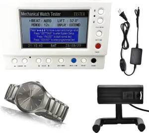 Test Repairing Tool for Mechanical Watches mollusk big transform Wristwatch Multifunction Timegrapher Watch Timing Machine Large Display Screen Watch Tester 