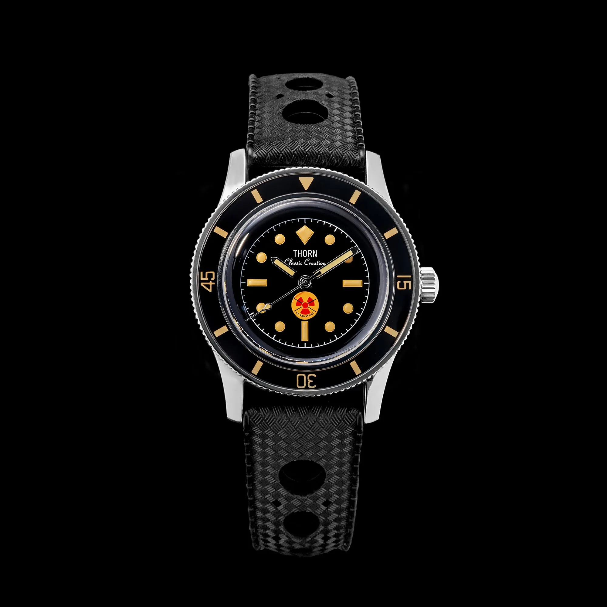 Thorn 38mm Titanium 50-Fathoms Dive Watch T009