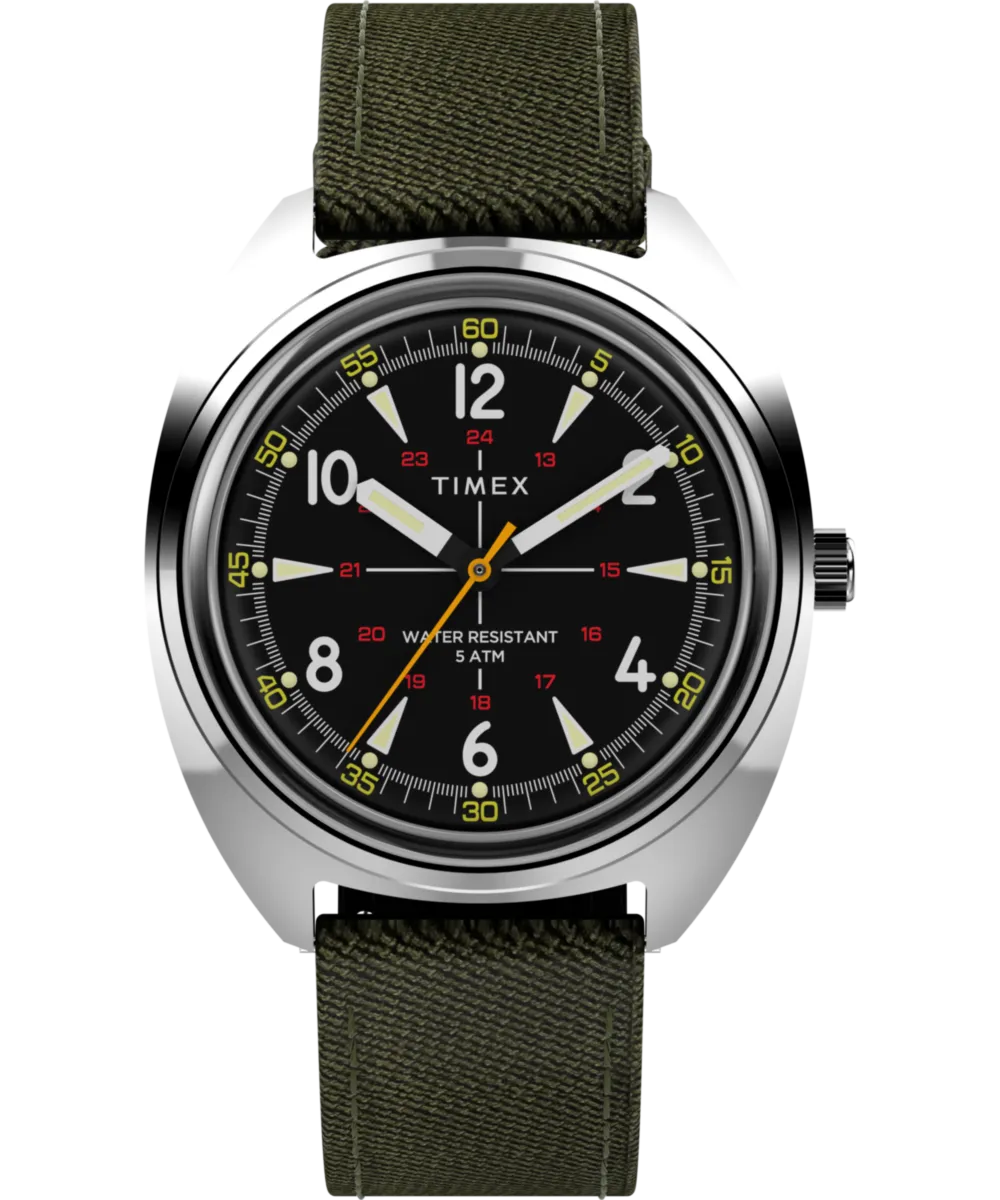 Timex x Bespoke Post 36mm Fabric Strap Watch