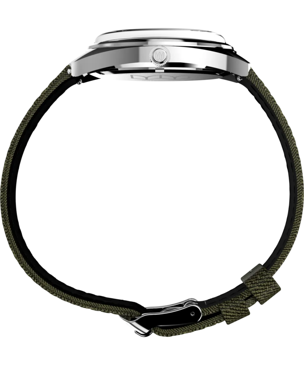 Timex x Bespoke Post 36mm Fabric Strap Watch