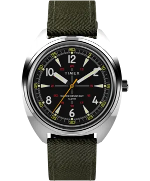 Timex x Bespoke Post 36mm Fabric Strap Watch