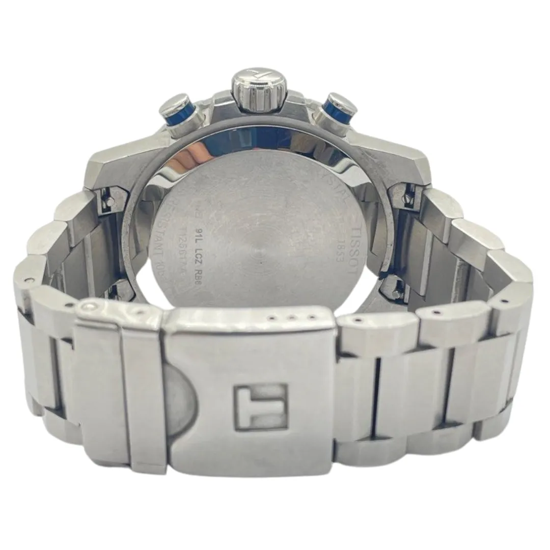 Tissot T-Sports 45.5mm Quartz Chronograph Blue Dial Watch