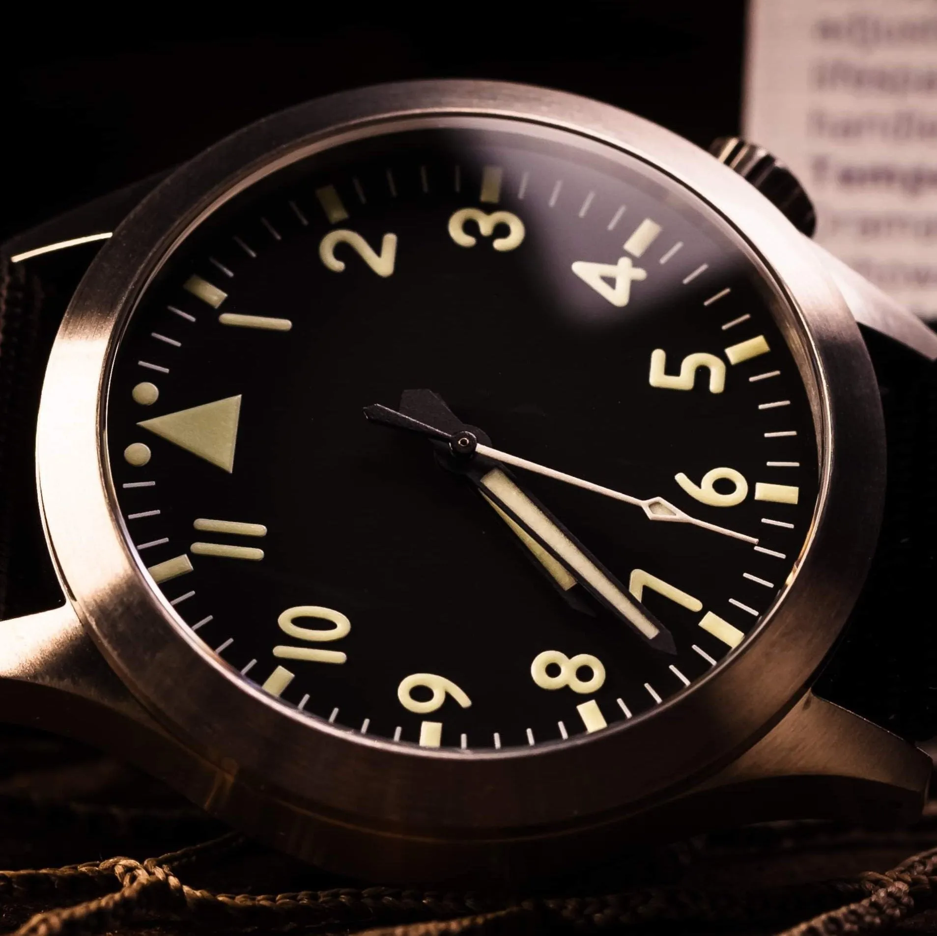 Titanium Pilot Automatic Watch by Maratac® - Final Batch Launch!