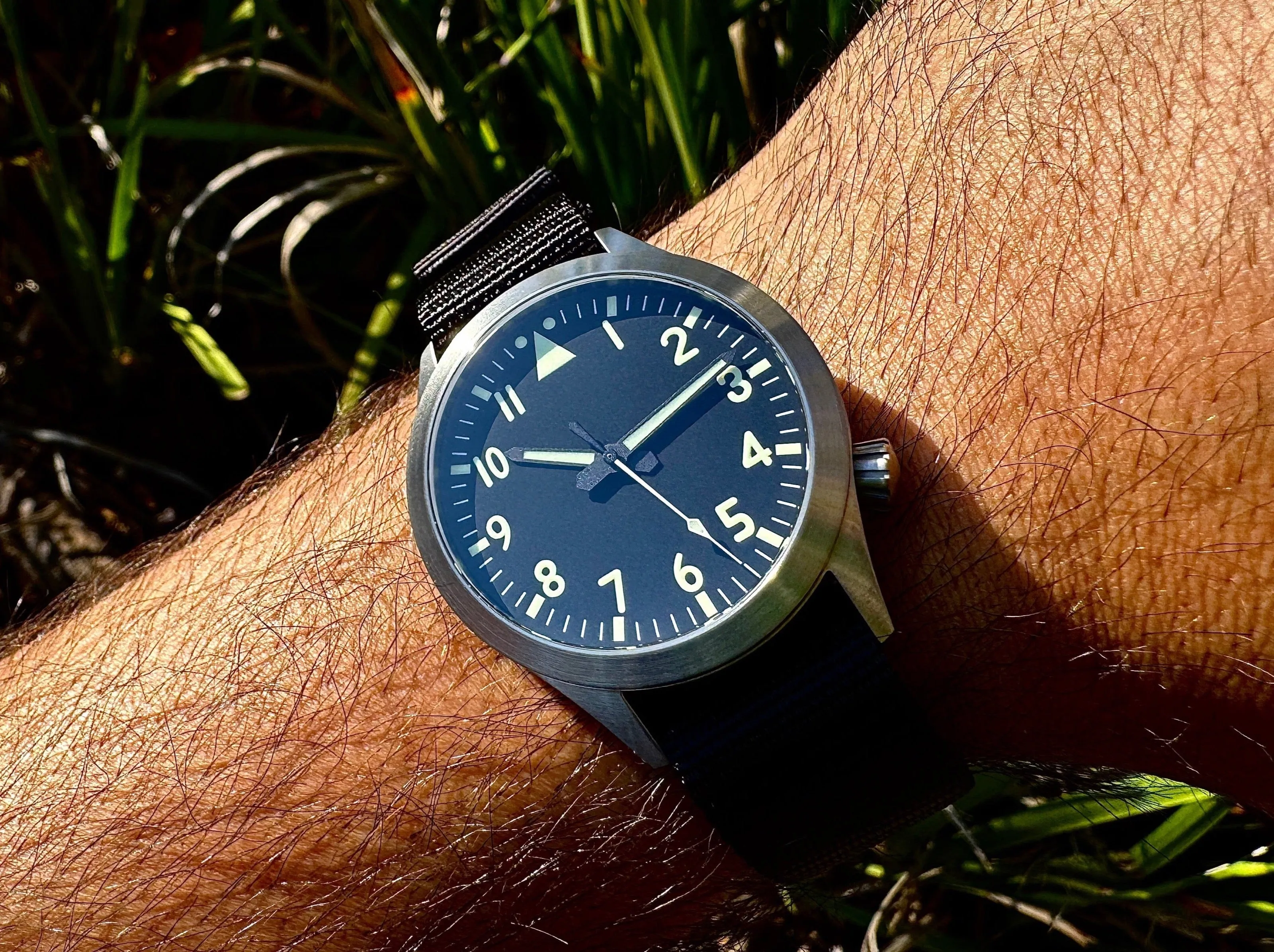 Titanium Pilot Automatic Watch by Maratac® - Final Batch Launch!