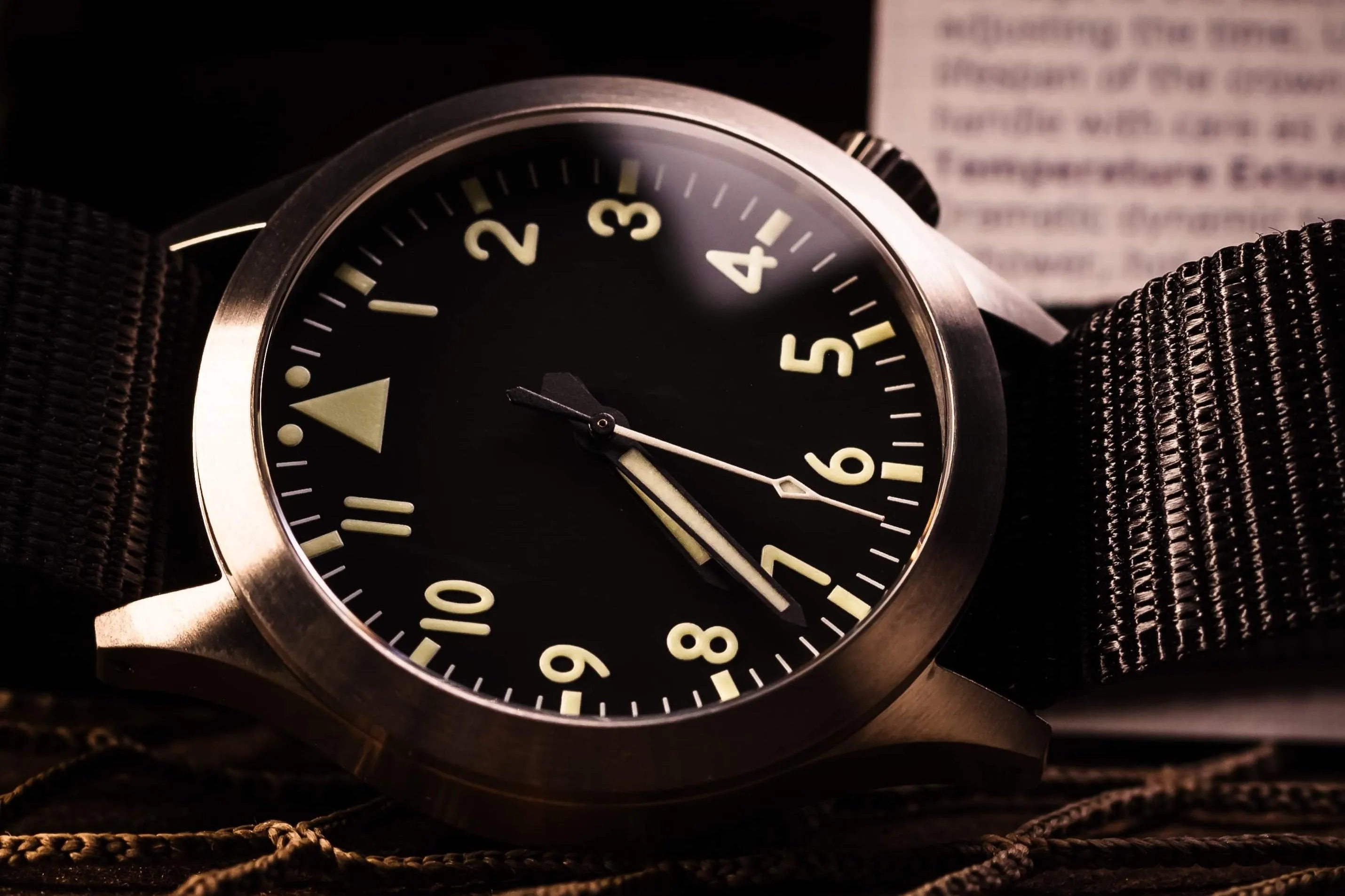 Titanium Pilot Automatic Watch by Maratac® - Final Batch Launch!
