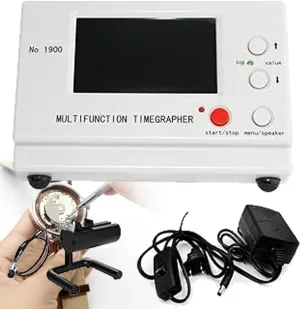 Tool for Mechanical Watches Watch Timing Machine LCD Screen Wrist Watch Tester Multifunction Timegrapher Calibrator Calibration Testing integrate alkaloid Tool, for Watchmaker, Watch Calibration 