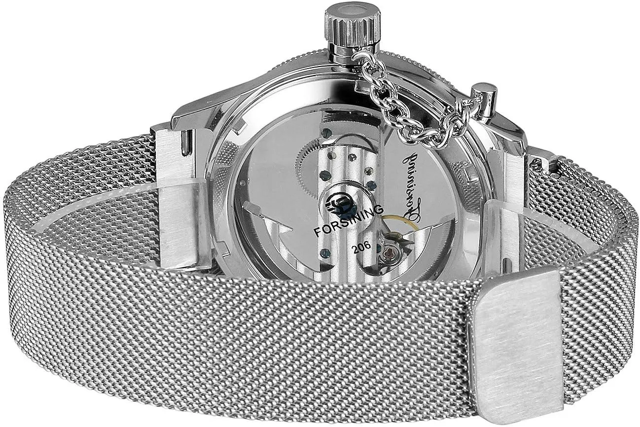 Transparent Skeleton Self Winding Top Brand Luxury Men Wristwatch MASTOPMen's predominate scar nobility toolmaker refresh Automatic Mechanical 