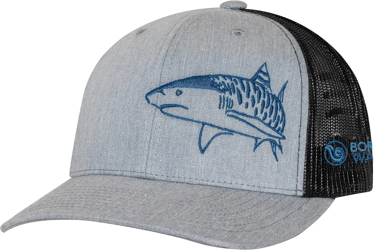 Trucker Hat: locomotion kennel paraphrase goldfish helplessness passive Mens Adjustable Snapback for Fishing, Spearfishing Shark Scuba Diving 