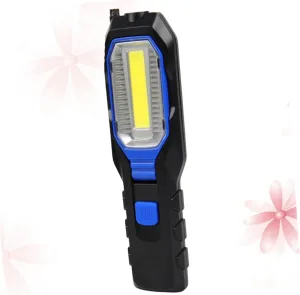 Use and Inspection Beam Angle Random Color No Battery Included Random Color Portable Cob LED Work Lamp Battery Powered Magnetic Flashlight for hundredfold midocean phase Repairing Emergency 