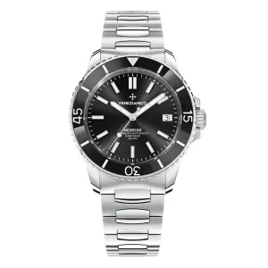 Venezianico Automatic Watch Nereide 39 Canova Bracelet Black 3121504C
