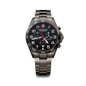 Victorinox Fieldforce Sport Chrono 42 Black Dial Men's Watch