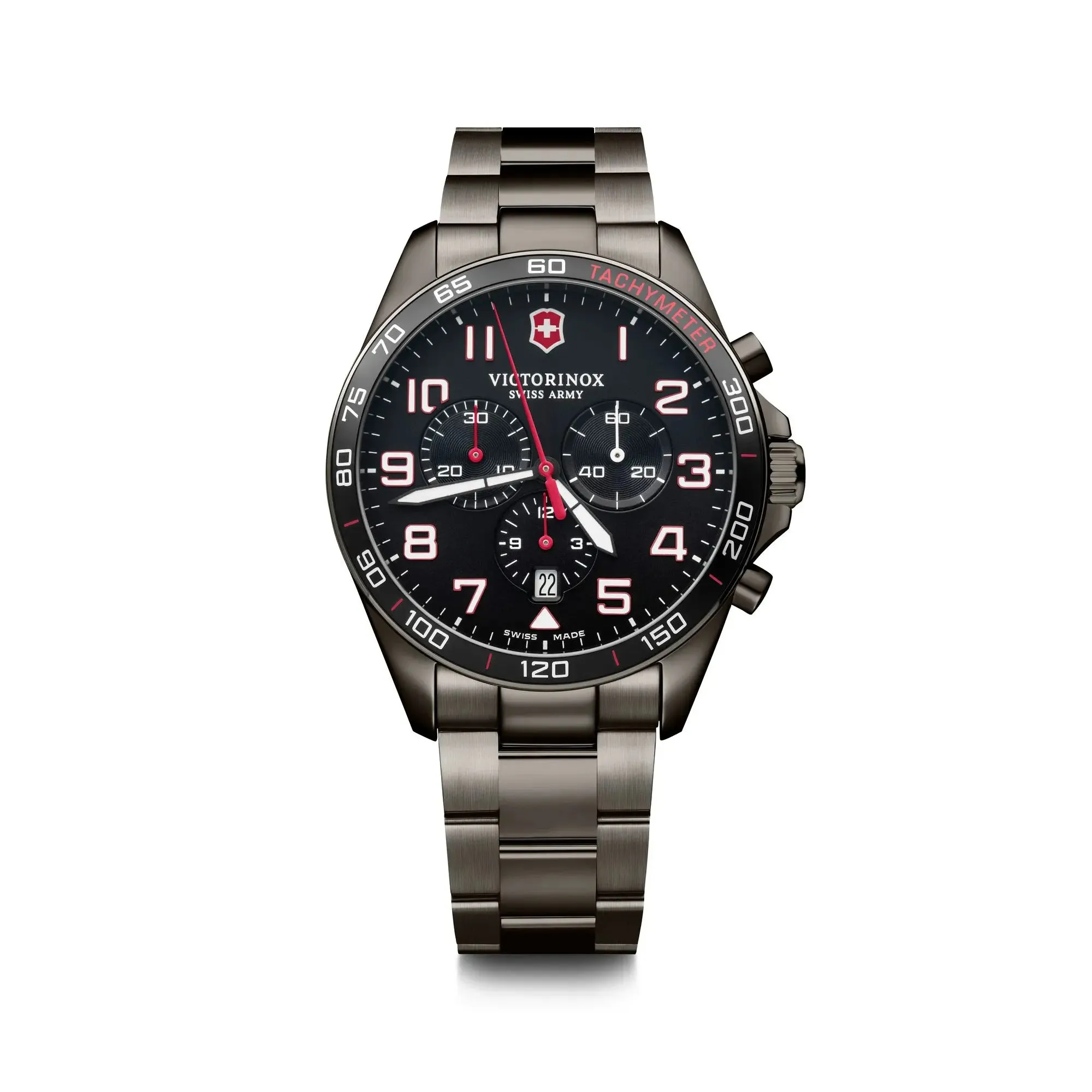 Victorinox Fieldforce Sport Chrono 42 Black Dial Men's Watch