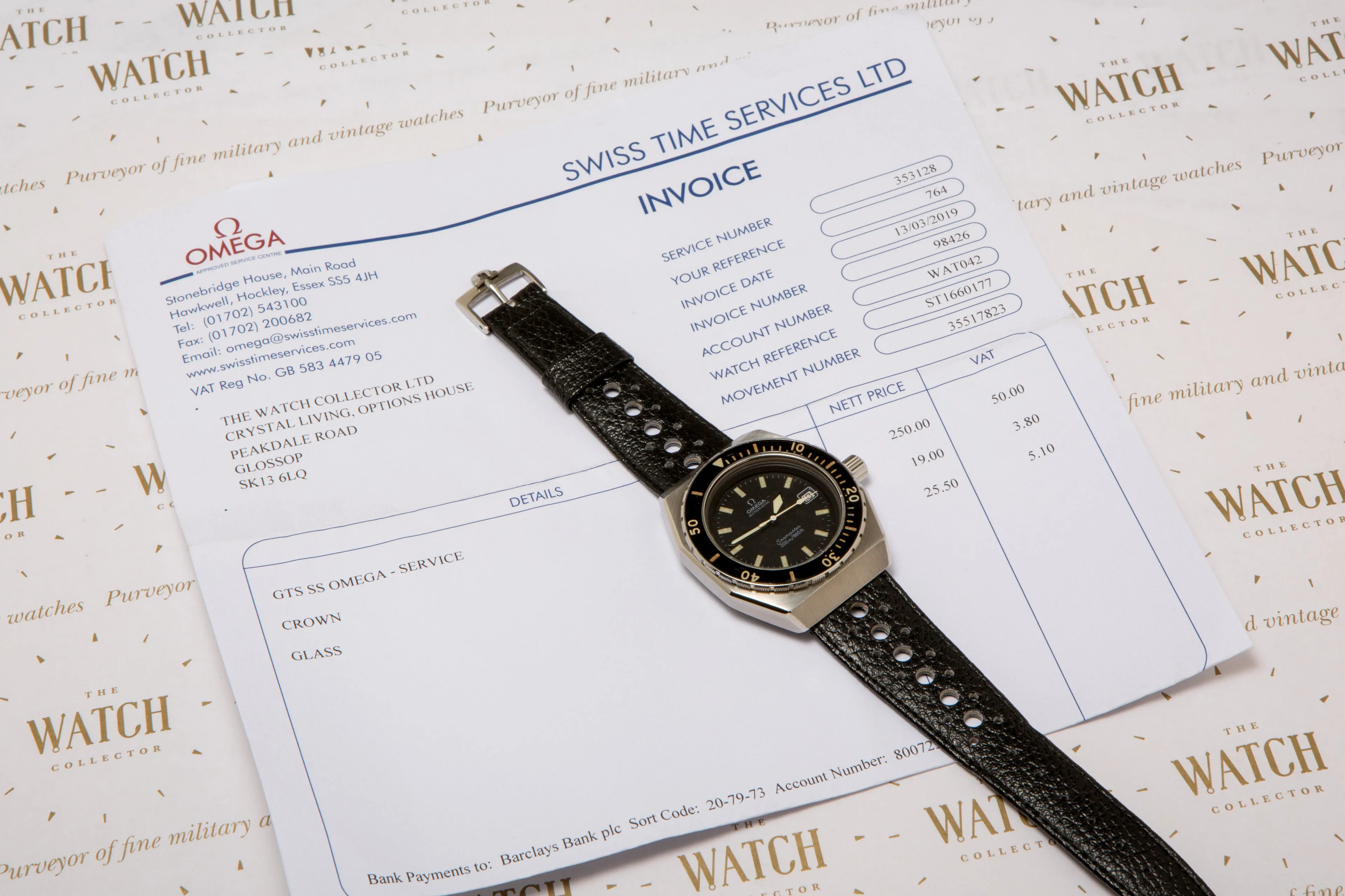 Vintage Omega Seamaster 200 ref 166.0177 SHOM SOLD