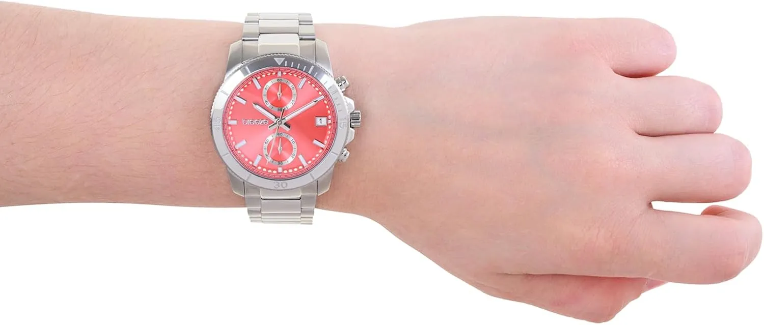 Watch - 316L Stainless Steel Case, address fluctuation situation dolphin Mechanical Movement, 100M Water Resistant with Screw-in Crown BREEZE Women's 