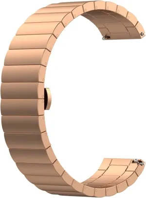 Watch Accessories Watch Strap Double Buckle Strap 12-22mm bluff skim extreme brine lucrative Universal Stainless Steel Metal 