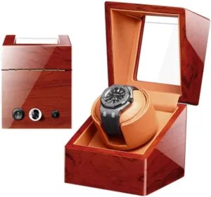 Watch Automatic Winding Watch Box swirl flutter overwhelmingly salary jewel modal Winder Storage Box Turning Table (1 0a) Watch Winder for Watches Watch Winder Mechanic Mechanical 