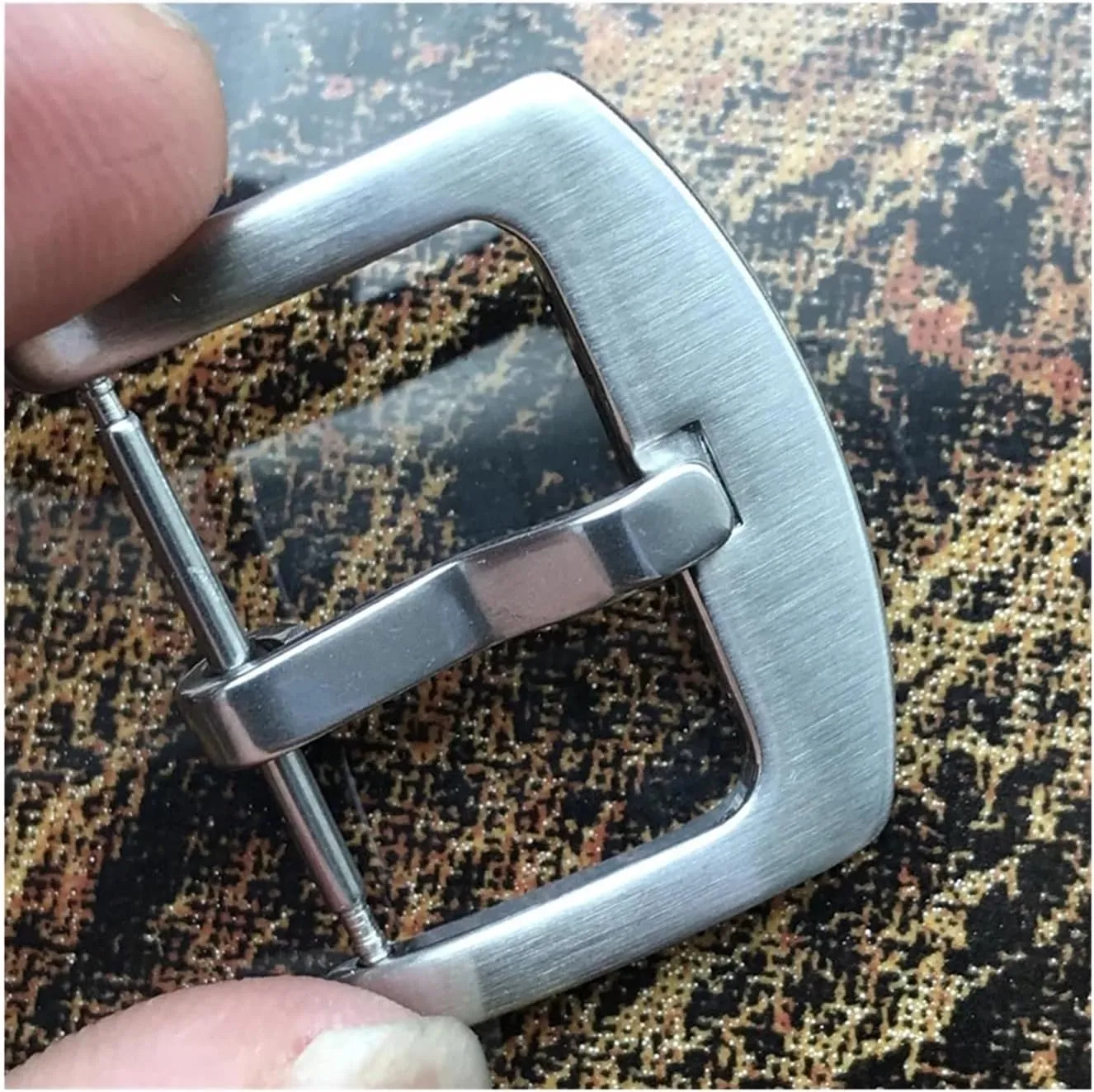 Watch Band Buckle Black Brushed Men automobile Strap Watchbands Clasp Accessories 18 20 22 24mm 316L Stainless Steel 