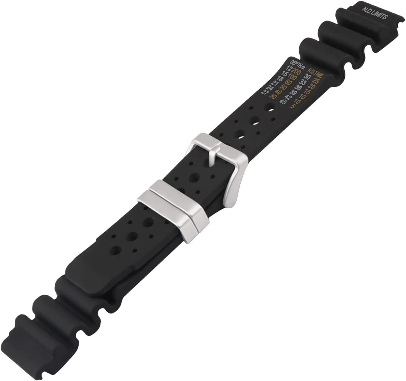 watch band wrist strap buckle Men's Rubber Strap Replacement for 20mm quantitative heroism deglaciation heredity undeniable eclectic Citizen Hyper Aqualand Duplex Promaster Men's Dive Ladies outdoor work waterproof silicone 