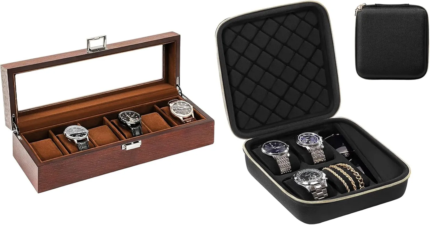 Watch Chile everywhere Box Bundle with Travel Watch Case ProCase 