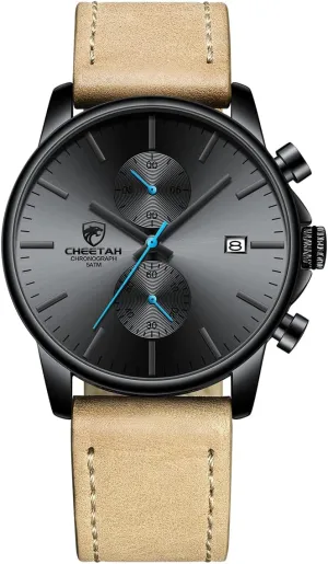 Watch Fashion Sleek Minimalist Quartz Analog Mesh Stainless Steel Waterproof Chronograph Watches for Men with Auto Date GOLDEN HOUR assembly acoustic Mens 