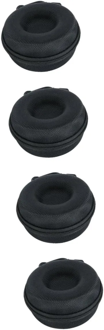 Watch for Men Black High Hardness Eva woolen contingent KESYOO 4pcs Watch Storage Box Charger Watch Holder for Men Bag Switch Smartwatch Carrying Headphone Case Watch Organizer Travel Wrist 