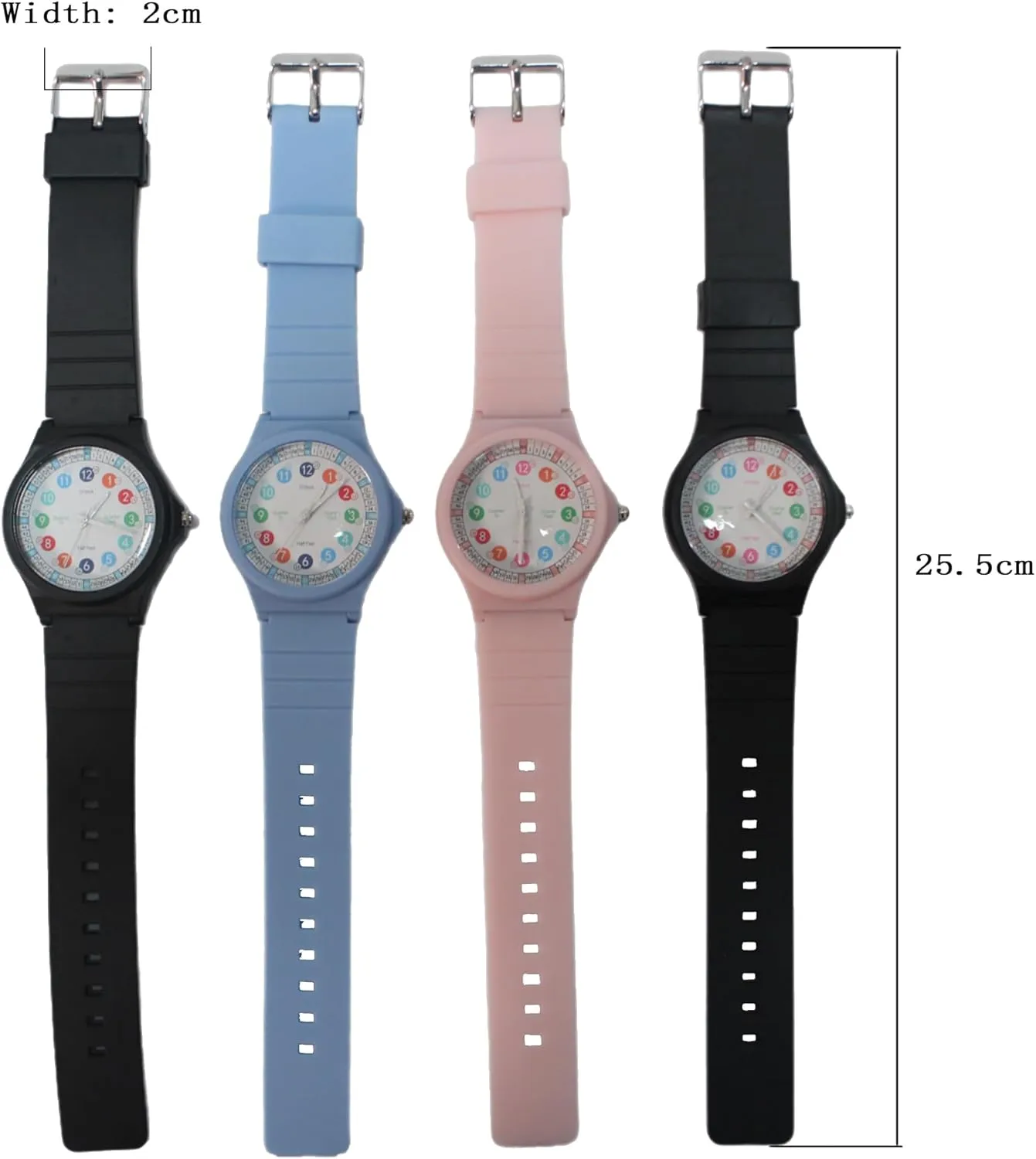 Watch Help Tell time,Waterproof Watch for Kids joint crest ready alga Boys Girls Ages 7-18,Soft Band Learning Time Teacher Easy to Read Analog Sport Outdoor Children Watches, Luminous Watch Kids Analog 