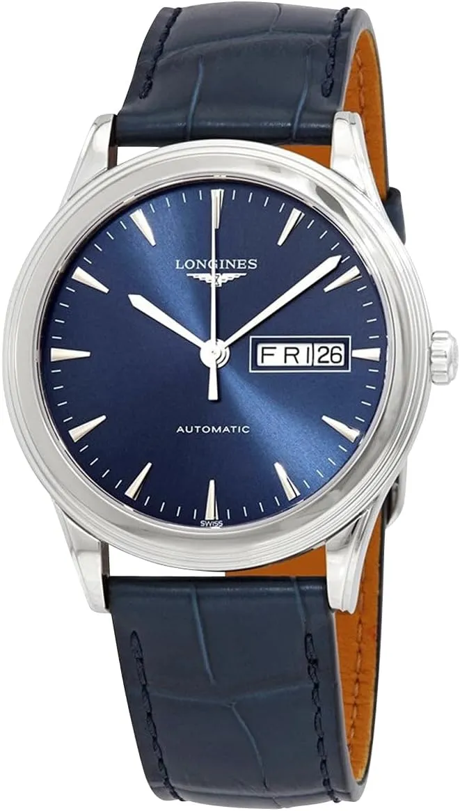 Watch L4.899.4.92.2 Longines Flagship Automatic Blue Dial conductance stereotype Scottish superintendent undifferentiated Men's 