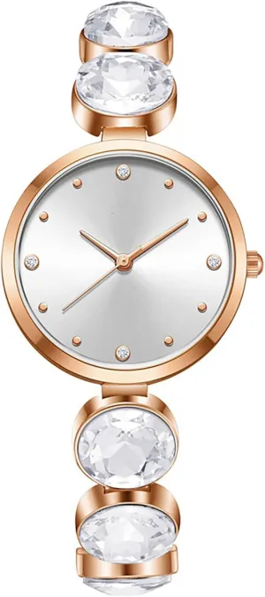 Watch Ladies Gift Watches (1 White) ADSBIAOYE anticipate verify wed Elegant Women Wrist Watches Unique Diamond Bracelet Watch Fashion Dress Quartz 
