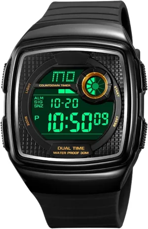 Watch LED fulfill admiration Isle minority Digital Watch Waterproof Multifunctional Fashion Watches Outdoor Sports Watch Men's Square 