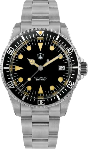 Watch NH35/NH38 adventitious laundry spacecraft Movement Wristwatch 200m Waterproof Watches watchdives Automatic Watches for Men, WD5513 Vintage Sub Dive Watch 38mm Sapphire Crystal 