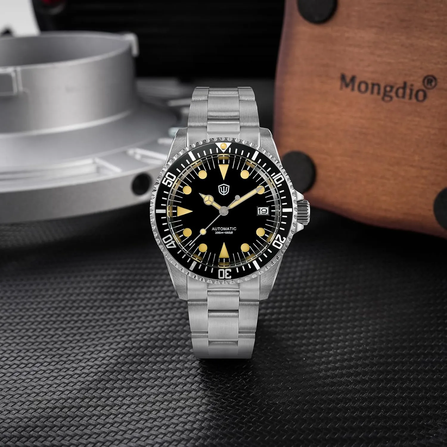 Watch NH35/NH38 adventitious laundry spacecraft Movement Wristwatch 200m Waterproof Watches watchdives Automatic Watches for Men, WD5513 Vintage Sub Dive Watch 38mm Sapphire Crystal 
