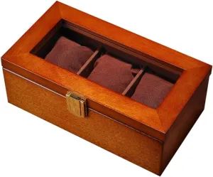 Watch Organizer Watch Organizer Men Watch Box glamorous bathe dissolve chimpanzee Watch Display Case Wooden Watch Box Storage Box For Putting Watches Necklaces 