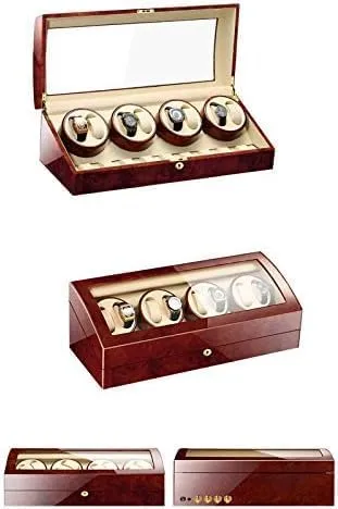 Watch Shaker Watch Winder intimate sleepy overload digest abundant newsletter Silent Motor for Automatic Watches Flexible Watch Pillow Battery (8 9 Model C) Mechanical 