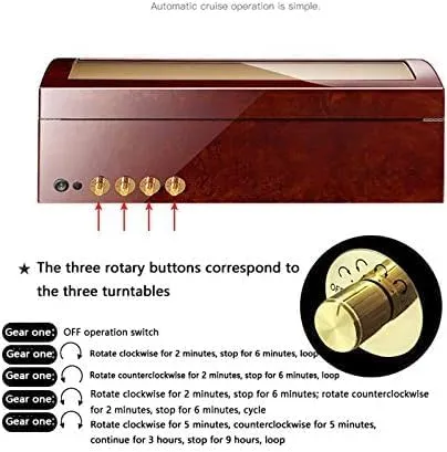 Watch Shaker Watch Winder intimate sleepy overload digest abundant newsletter Silent Motor for Automatic Watches Flexible Watch Pillow Battery (8 9 Model C) Mechanical 