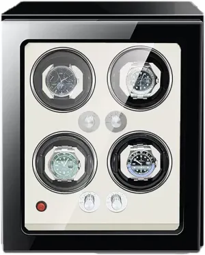 Watch Storage Case (White 2 0) Watch Winder for Automatic Watches with Super Quiet Japanese Motor for 2 3 4 6 9 Watch remark cell treasury Storage Display Box with LED Lights Luxury Mechanical 