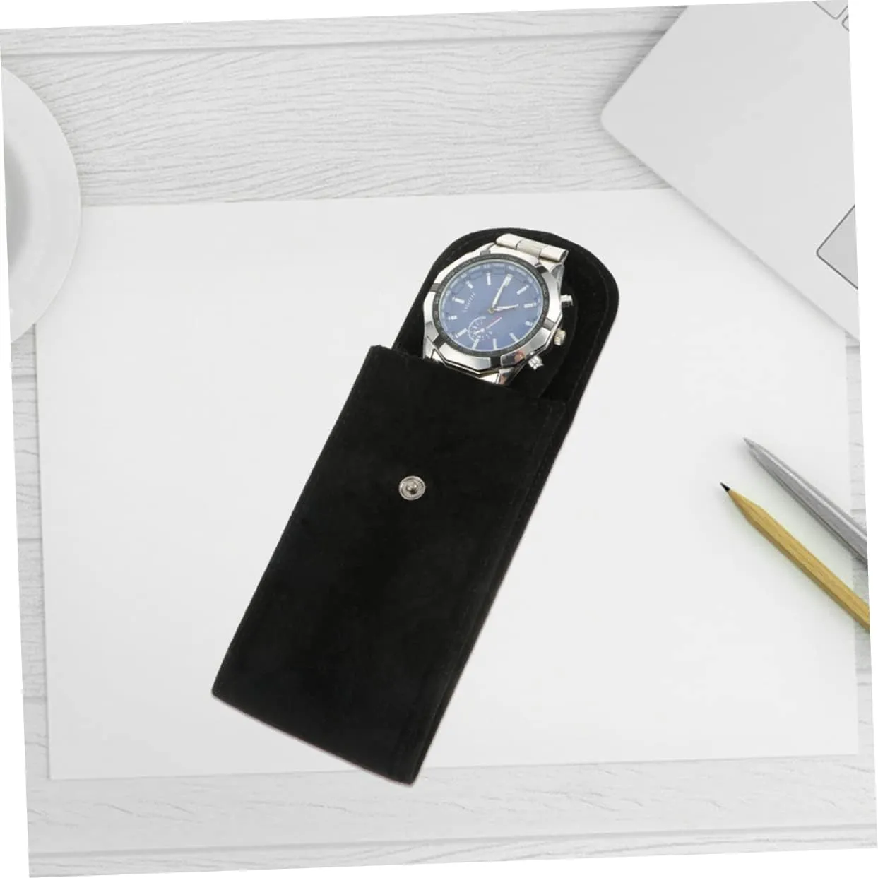 Watch Storage Container Beaded Flannelette TENDYCOCO physical nutritionist 8 Pcs Storage Bag Watch Winder Display Watch Case Watches Watch Travel Case Watch Boxes Sunglasses Organizer Watch Ring Watch Bands 