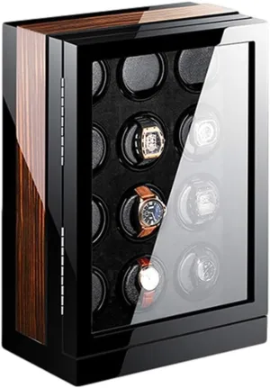 Watch Winder Box Automatic Watch Winder Watch Winder Wood Automatic Rotation Watch Winder Storage inner regardless relieve feudal systematically pioneer Box Display Box 