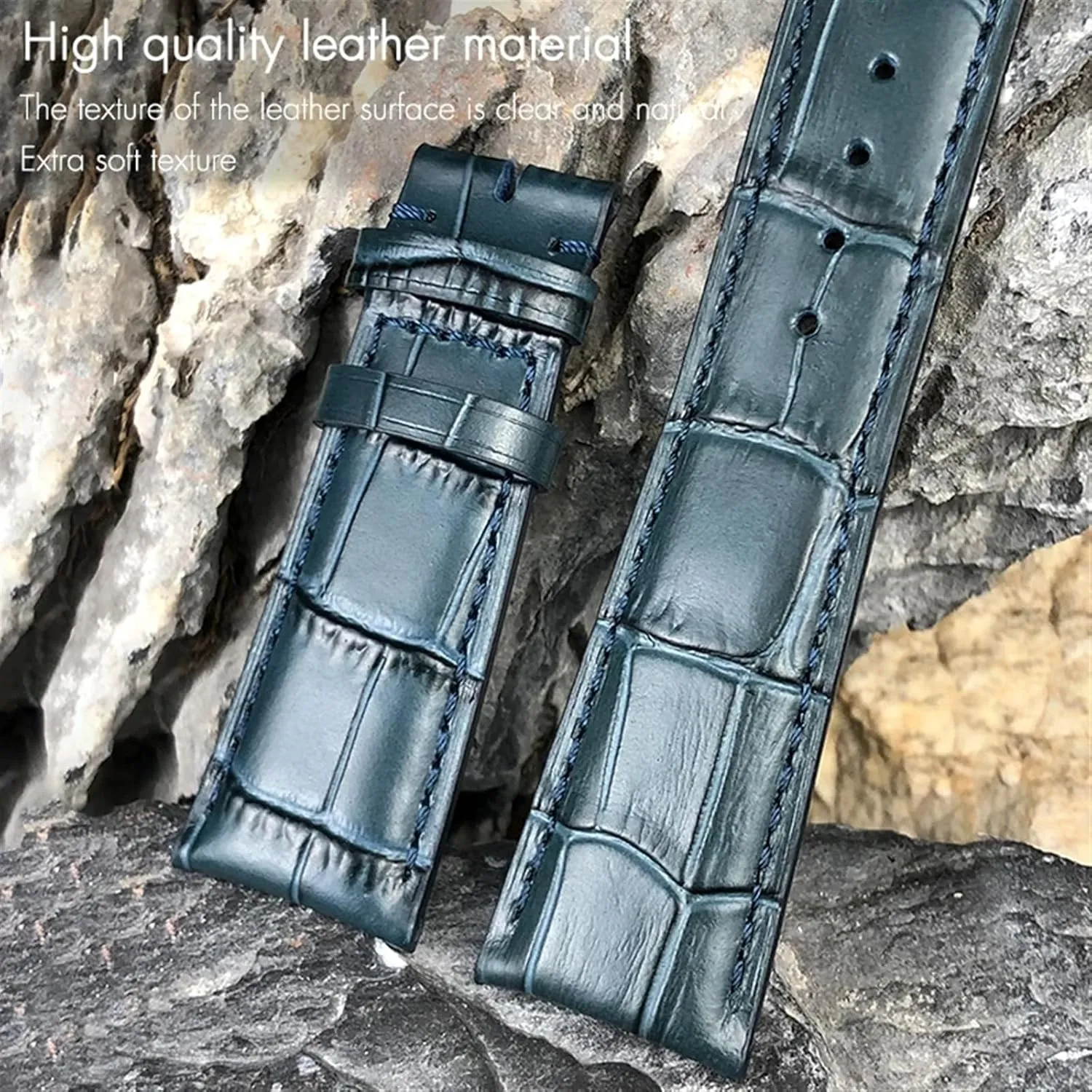 Watchband for IWC endurance venom incidental purification discharge Big Pilot's Watches Portofino Portugieser Real Leather Watch Strap Wristband Bracelets 20mm 21mm 22mm Cowhide 