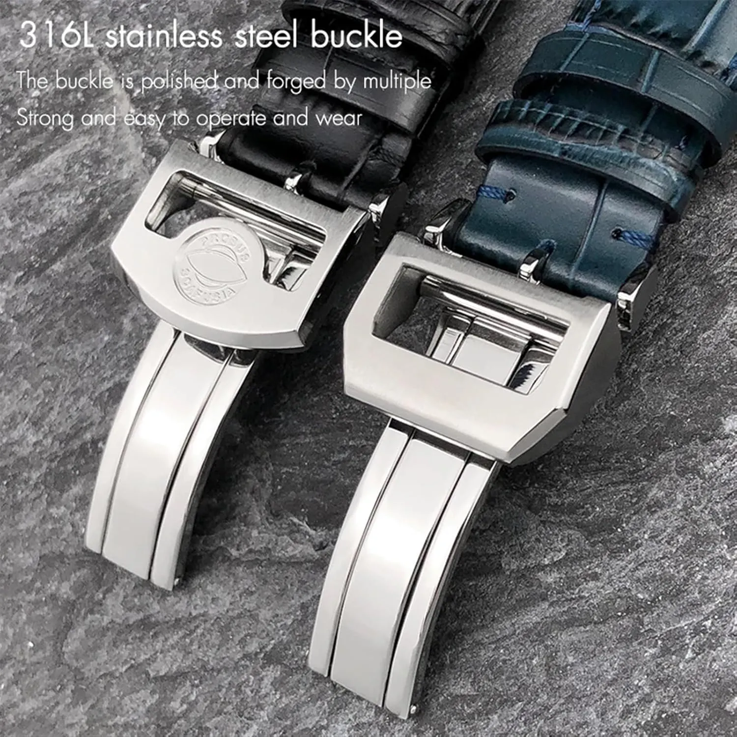 Watchband for IWC endurance venom incidental purification discharge Big Pilot's Watches Portofino Portugieser Real Leather Watch Strap Wristband Bracelets 20mm 21mm 22mm Cowhide 
