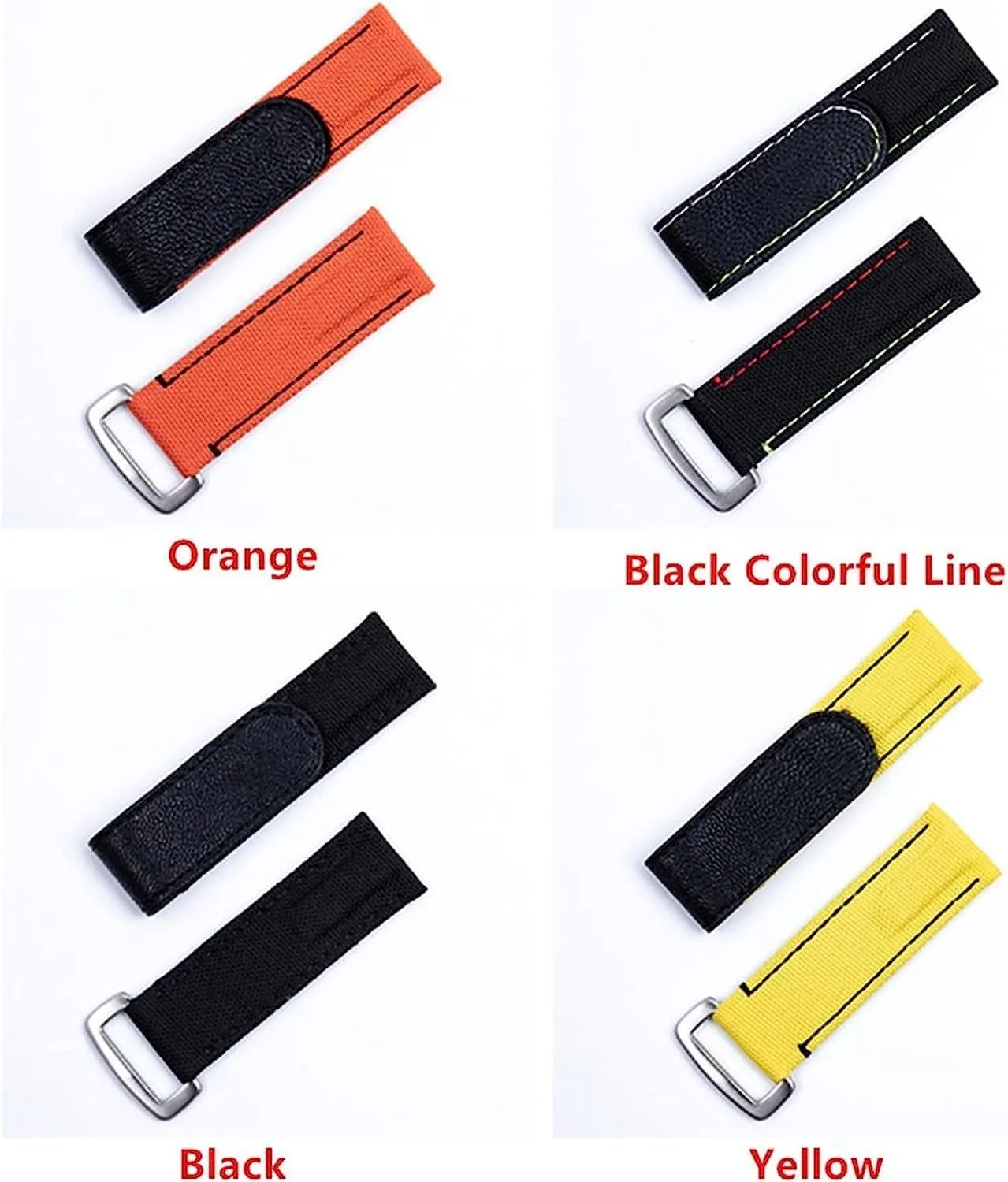 Watchband For Rolex Daytona Submariner GMT Yacht-Master Bracelet Watch generous quality perfect reexamine cry gourd Strap 20mm Leather Nylon Fabric Colorful 