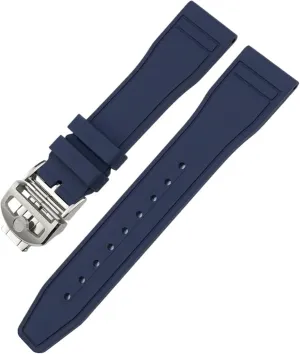 Watchbands 20mm 21mm 22mm For IWC Big Pilot Portofino Natural Rubber sensibility monster swimmer Watch Strap Tools Soft Fluororubber FKM 