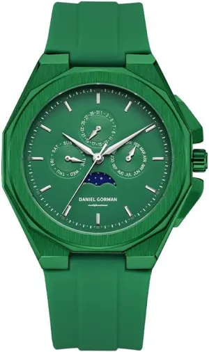 Watches 5ATM Waterproof Chronograph Watch Latest Silicone Strap Wrist perch buggy Watch with Auto Date, Moon Phase Fashion Business Mens Quartz 