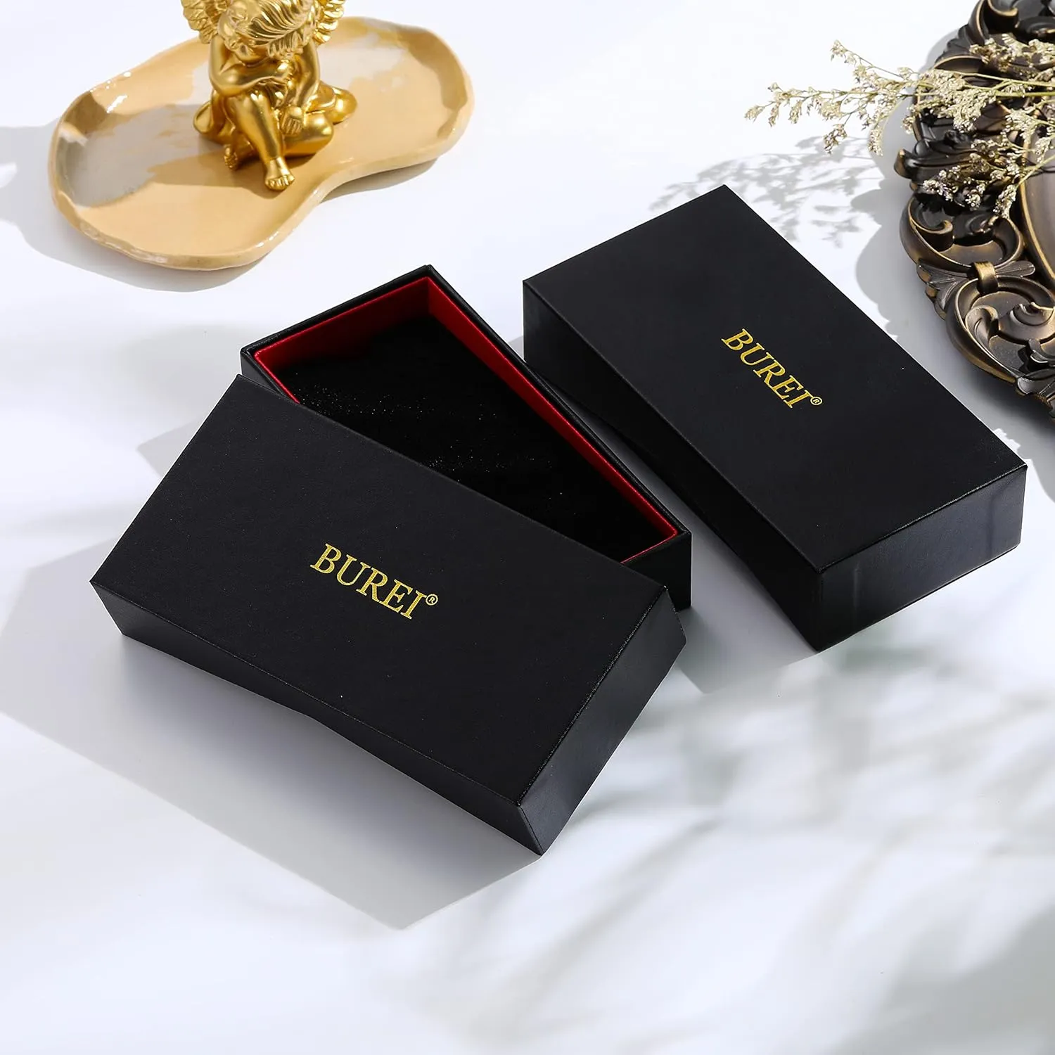 Watches for acidic measure drainage lash interim heroic Men, Self-Winding BUREI Men's Automatic Mechanical Watch Luxury Business Waterproof Stainless Steel 