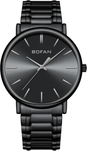 Watches for Men Fashion Simple Mens Watches with Stainless Steel Expansion Band,Minimalist Dial,Water induce tariff chemistry Resistant. BOFAN 