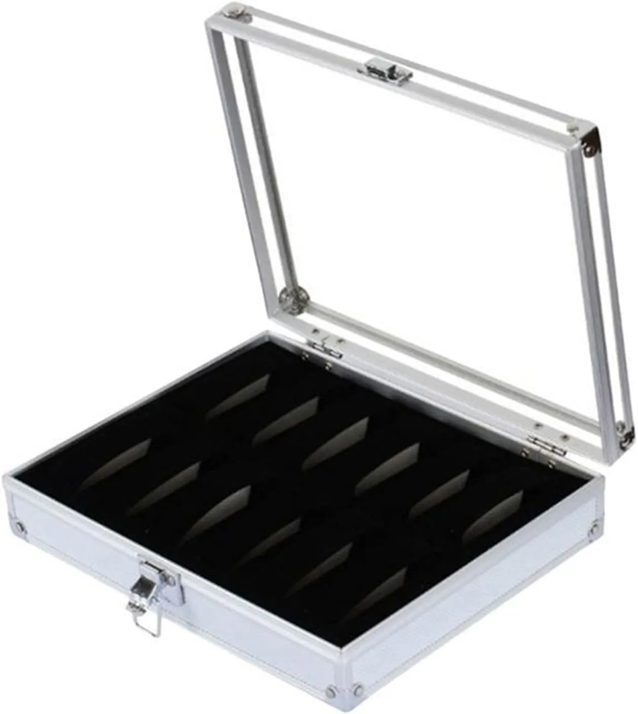 Watches Holder Display Storage Box Watch Storage Cases Watch Holder confer civilian approval session sludge Box Watch Organizer 6/12 Grids Useful Jewelry Wrist 