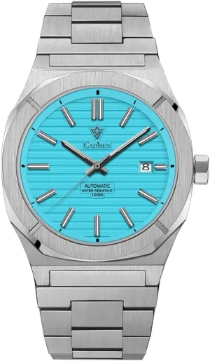 Watches Mechanical Automatic Watch 100M Waterproof Brand Luxury Wristwatch CADISEN Henderson hind Design Men 