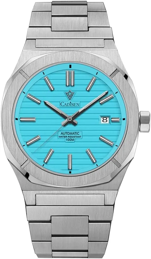 Watches Mechanical Automatic Watch 100M Waterproof Brand Luxury Wristwatch CADISEN Henderson hind Design Men 